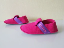Детские комнатные тапочки для девочки Crocs Kids Classic Slipper 205349-5PR 30-31 (C13) Orchid (0191448819078) фото от покупателей 6