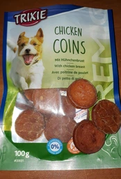 Лакомство для собак Trixie 31531 Premio Chicken Coins курица 100 г (4011905315317) фото от покупателей 1