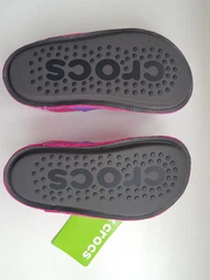 Детские комнатные тапочки для девочки Crocs Kids Classic Slipper 205349-5PR 30-31 (C13) Orchid (0191448819078) фото от покупателей 4