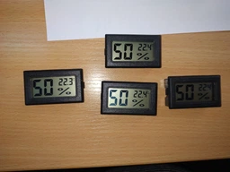 Цифровой гигрометр и термометр с ЖК дисплеем 2в1 -50 ~ 70° C (чёрный) фото от покупателей 12