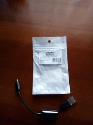 Кабель Lapara OTG USB 2.0 AF - MicroUSB 0.16 м White (LA-UAFM-OTG white) фото от покупателей 11