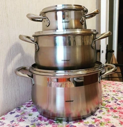 Каструля Bergner Gourmet з кришкою 1.7 л (BG-6506) фото від покупців 10