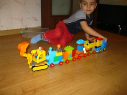 Конструктор LEGO DUPLO Грузовик и гусеничный экскаватор (10812) фото от покупателей 9