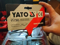 Окуляри захисні YATO відкриті прозорі YT-7363