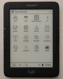 Электронная книга Evromedia Argument 8GB Black фото от покупателей 10