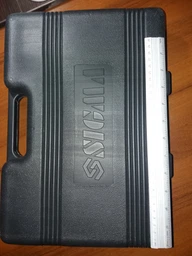 Набір торцевих насадок і біт CrV mid Sigma 1/4", 1/2" 72 штук з хромванадієвої сталі в пластиковому кейсі чорний (33-102-6003741) фото від покупців 3