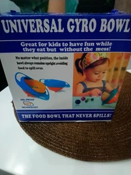 Непроливайка тарелка для детей, Universal Gyro Bowl фото от покупателей 2