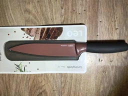Кухонний ніж BergHOFF Leo обробний з покриттям 190 мм у чохлі Рожевий (3950110) фото від покупців 3