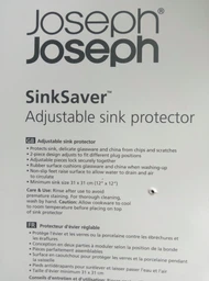 Регульована підставка для раковини JOSEPH JOSEPH Sink Saver Сіра (85037)