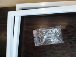 Письменный стол Fenster Универ 2 Белый 74x100x60 столешница Бук фото от покупателей 5
