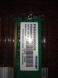 Модуль пам'яті Patriot DDR2 2Gb PC-6400 (800MHz) (PSD22G80026) фото від покупців 4