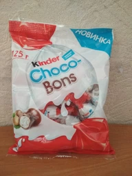 Конфеты Kinder Schoko-Bons из молочного шоколада с молочно-ореховой начинкой 125 г (5413548280189) фото от покупателей 1