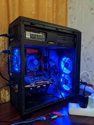 Корпус GAMEMAX G561-F Blue фото от покупателей 13