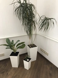 Розумний вазон Plastkon Elise 30 см коричневий 4111385072 фото від покупців 16