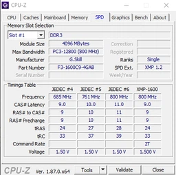 Оперативная память G.Skill DDR3-1600 8192MB PC3-12800 (Kit of 2x4096) Ares (F3-1600C9D-8GAB)