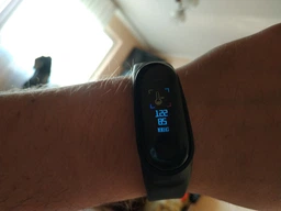 Фітнес браслет трекер Smart Band з сенсорним екраном Чорний (M3) фото від покупців 3