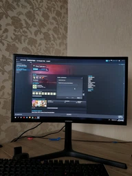 Mонитор 23.5" Samsung Curved C24FG73F (LC24FG73FQIXCI) - частота обновления 144 Гц фото от покупателей 4
