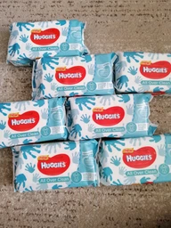 Упаковка влажных салфеток Huggies OverClean 10 х 56 шт (5029054221174)