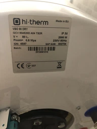Бойлер Hi-Therm Long Life VBO 50 DRY фото от покупателей 1