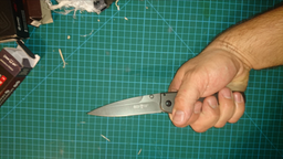Карманный нож Grand Way DA 11- "GW" (titanium) фото от покупателей 6