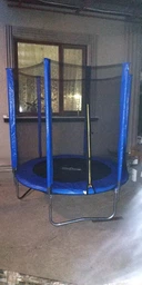 Батут SkyJump 6 фт 183 см з захисною сіткою фото от покупателей 1