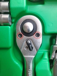 Набір інструментів 72од., 1/2" та 1/4" INTERTOOL ET-6072SP фото від покупців 18