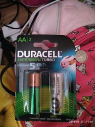 Аккумулятор Duracell Recharge Turbo Ni-MH AA 2500 мАч 2 шт (5000678) (5000394057128) фото от покупателей 5