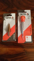 Сверло по металлу ступенчатое 4-22 мм, длина 52/75 мм YATO (YT-44741) фото от покупателей 13