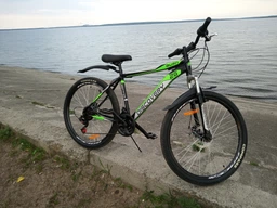 Велосипед Discovery Burn AM 14G DD 18" 26" St 2019 Чорно-салатовий (RET-DIS-26-048) Повністю складений! фото від покупців 12