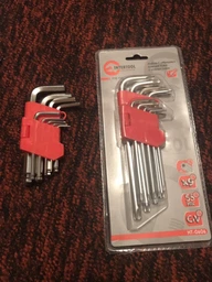 Набор Torx ключей Intertool 9 шт. с отверстием удлиненные (HT-0606) фото от покупателей 2