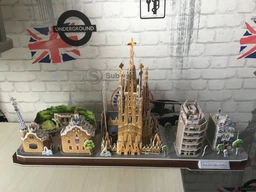 Пазл Cubic Fun Тривимірна головоломка-конструктор City Line Barcelona (MC256h) фото від покупців 3