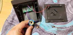 Настінний вуличний ліхтар UKC SH-1605 LED на сонячній батареї з датчиком руху Чорний фото від покупців 2