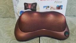Роликова масажна подушка для спини та шиї Massage pillow з підігрівом