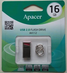 Флеш пам'ять USB Apacer 32GB AH112 USB 2.0 (AP32GAH112R-1) Red фото від покупців 10