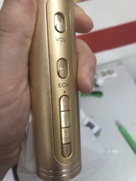 Беспроводной караоке микрофон Magic Karaoke YS-63 Gold фото от покупателей 2