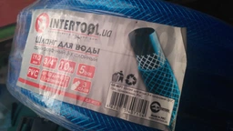 Шланг для води 3-х шаровий 1/2 ", 30м, армований, PVC INTERTOOL GE-4055 фото від покупців 6