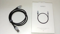 Кабель AUKEY CB-CD2 USB 3.0 - USB Type-C 1 м Black (LLTS101712)