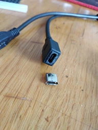 Кабель Cablexpert USB - microUSB+USB 0.15 м (A-OTG-AFBM-04) фото от покупателей 6