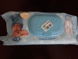 Дитячі вологі серветки для новонароджених "Екстракт ромашки з алое" з клапаном, 100 шт - Smile Ukraine Baby Newborn 100шт (262601-27054404) фото від покупців 5