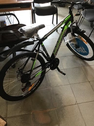 Велосипед Discovery Burn AM 14G DD 18" 26" St 2019 Чорно-салатовий (RET-DIS-26-048) Повністю складений! фото від покупців 7