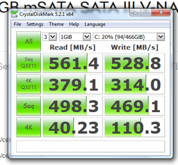 SSD диск Samsung 860 Evo-Series 500GB mSATA SATA III V-NAND TLC (MZ-M6E500BW)
