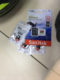 Карта памяти microSD 32Gb SanDisk Extreme Action Class 10 UHS-I U3 V30 A1 + SD адаптер (SDSQXAF-032G-GN6AA) фото от покупателей 18