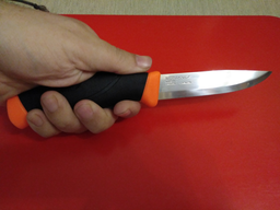 Туристический нож Morakniv Companion F Orange (11824) фото от покупателей 14