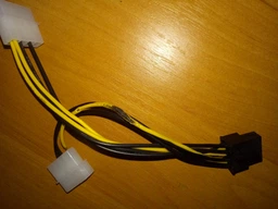 Кабель питания для видеокарт Value ATX 8pin - 2 х Molex 20 см (S0107) фото от покупателей 4