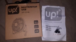 Вентилятор UP! UPF-251 Bk фото от покупателей 4