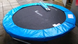 Батут Funfit 252 см з сіткою + драбинка (104004)