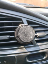 Автодержатель для телефона магнитный Promate VentGrip Silver (ventgrip.silver)