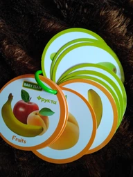 Игрушка-книжка Baby Team Фрукты-овощи (8730) фото от покупателей 11