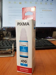 Чернила Canon GI-490 Pixma G1400/G2400/G3400 70 мл Cyan (0664C001) фото от покупателей 1