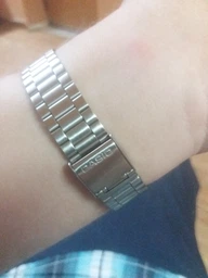 Чоловічі наручні годинники Casio A168WA-1YES фото от покупателей 13